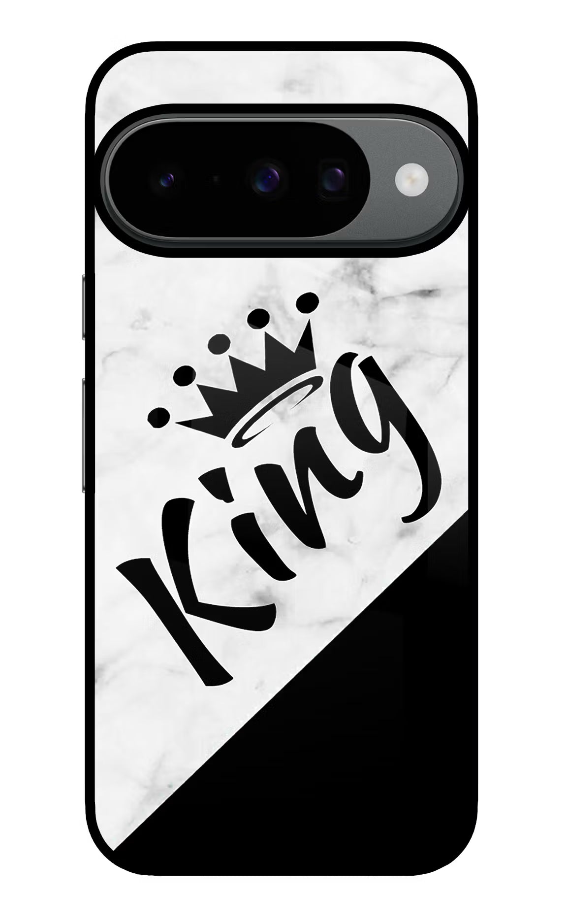 King Google Pixel 10 Glass Case Back Cover by Casekaro