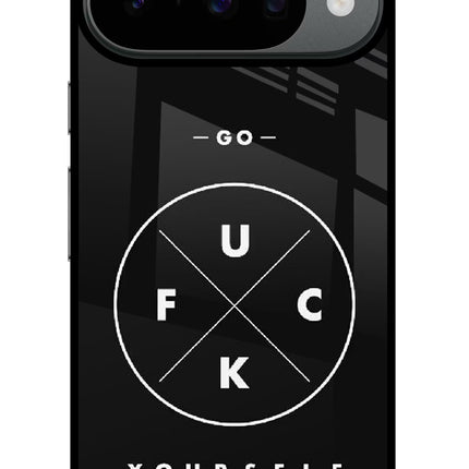 Go Fuck Yourself Google Pixel 10 Glass Case