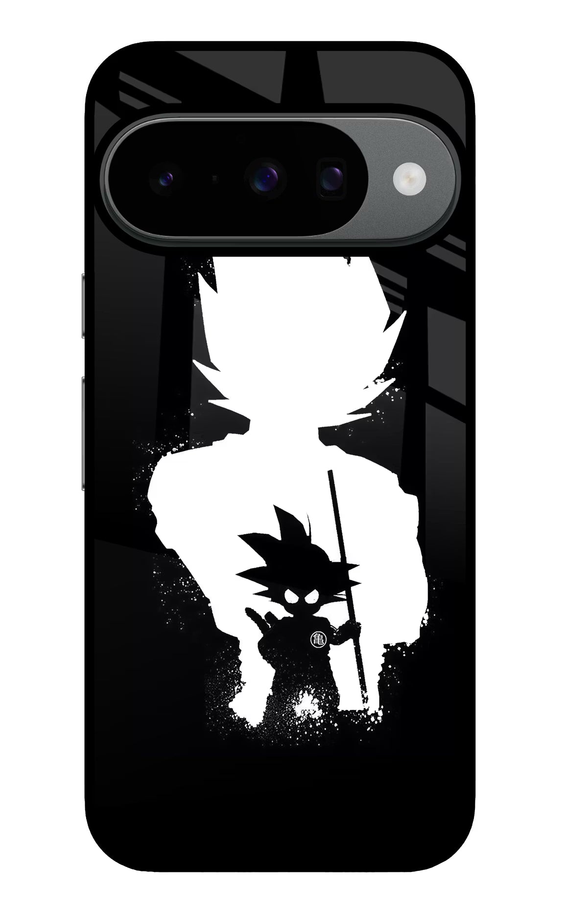 Goku Shadow Google Pixel 10 Glass Case Back Cover by Casekaro
