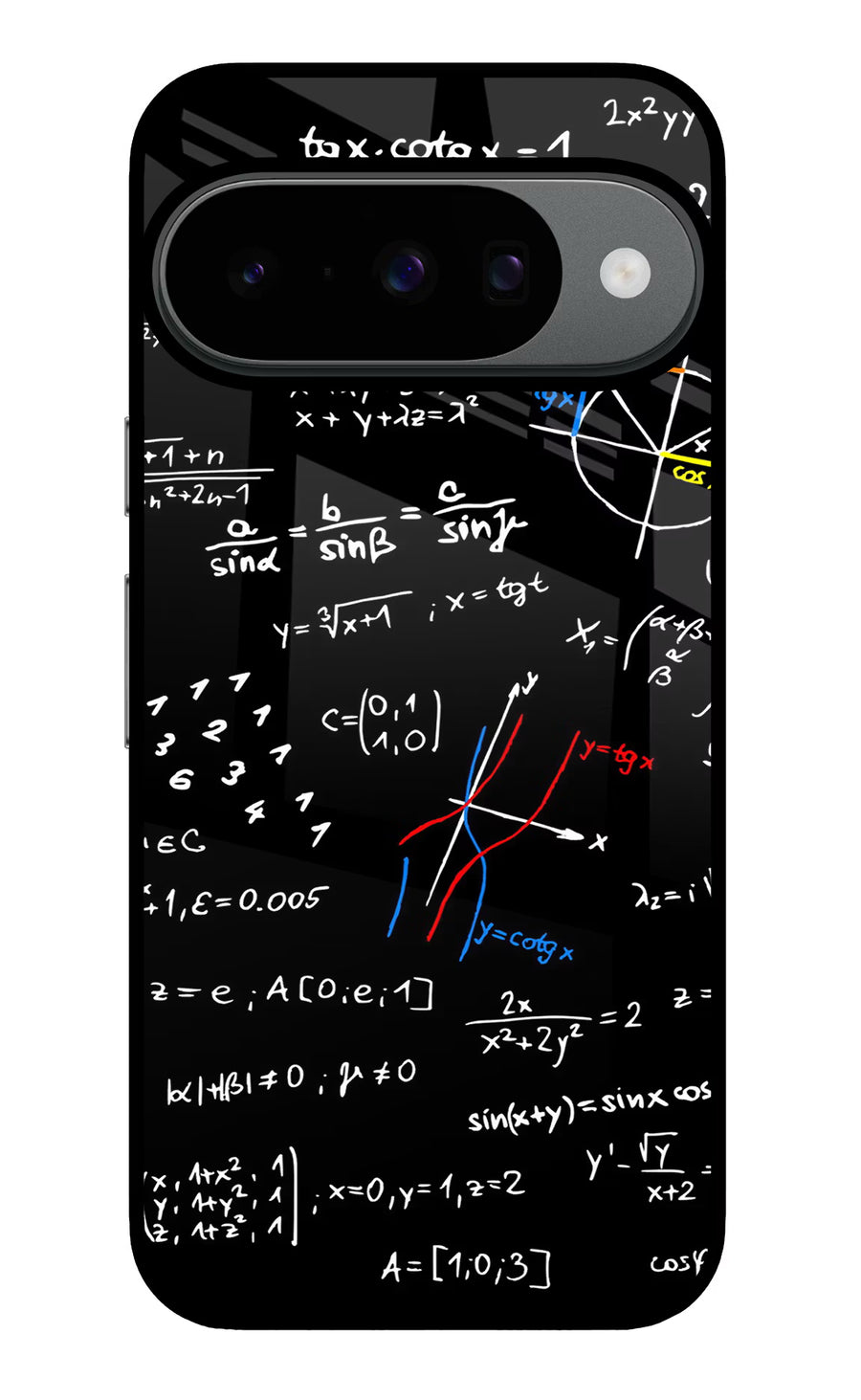 Mathematics Formula Google Pixel 10 Back Cover, Glass case