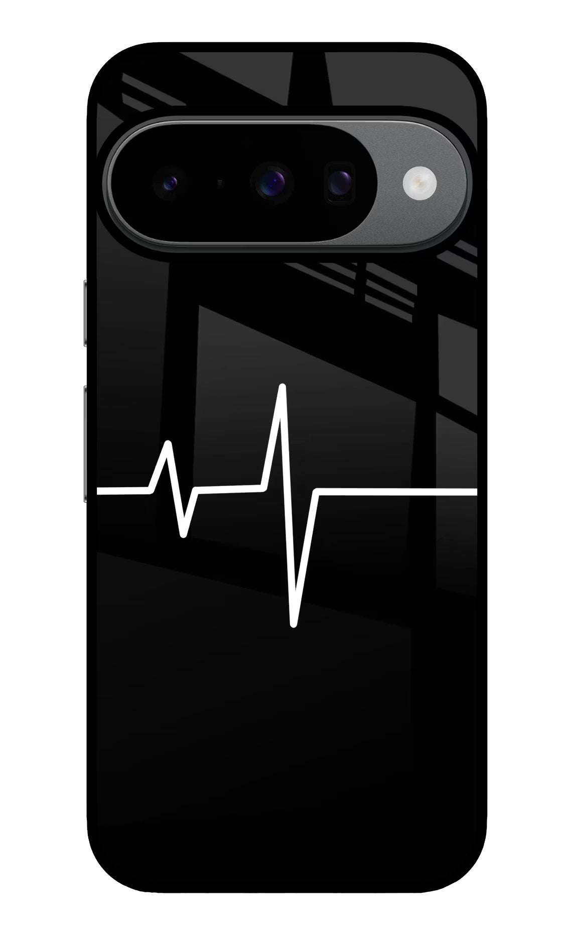 Heart Beats Google Pixel 10 Glass Case Back Cover by Casekaro