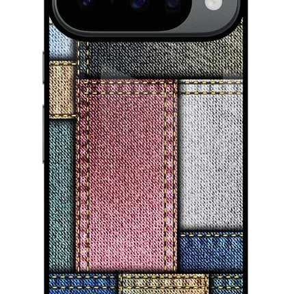 Multicolor Jeans Google Pixel 10 Glass Case