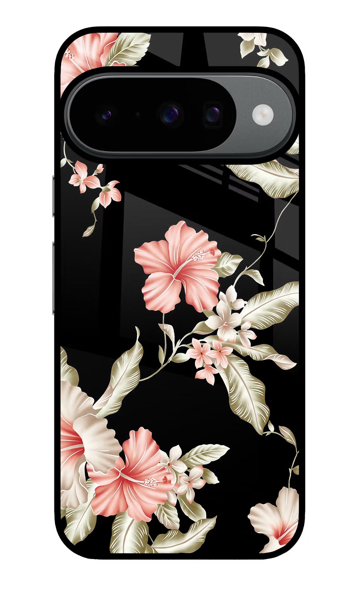Flowers Google Pixel 10 Glass Case Back Cover by Casekaro