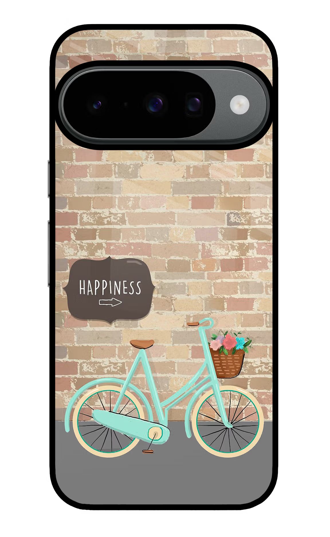 Happiness Artwork Google Pixel 10 Glass Case Back Cover by Casekaro