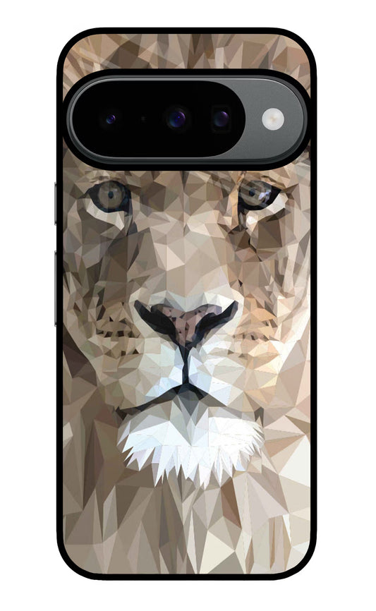 Lion Art Google Pixel 10 Glass Case