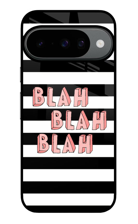 Blah Blah Blah Google Pixel 10 Glass Case