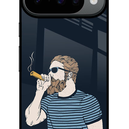 Smoking Google Pixel 10 Glass Case