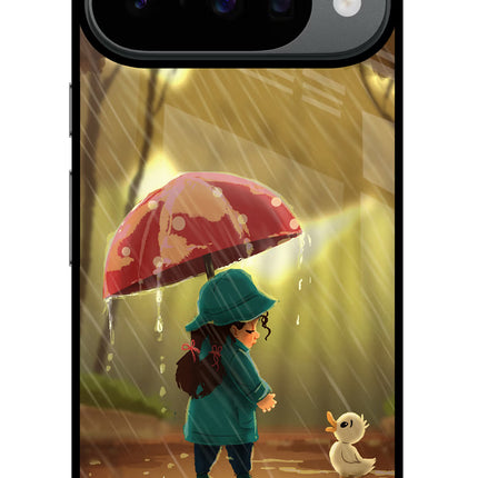Rainy Day Google Pixel 10 Glass Case