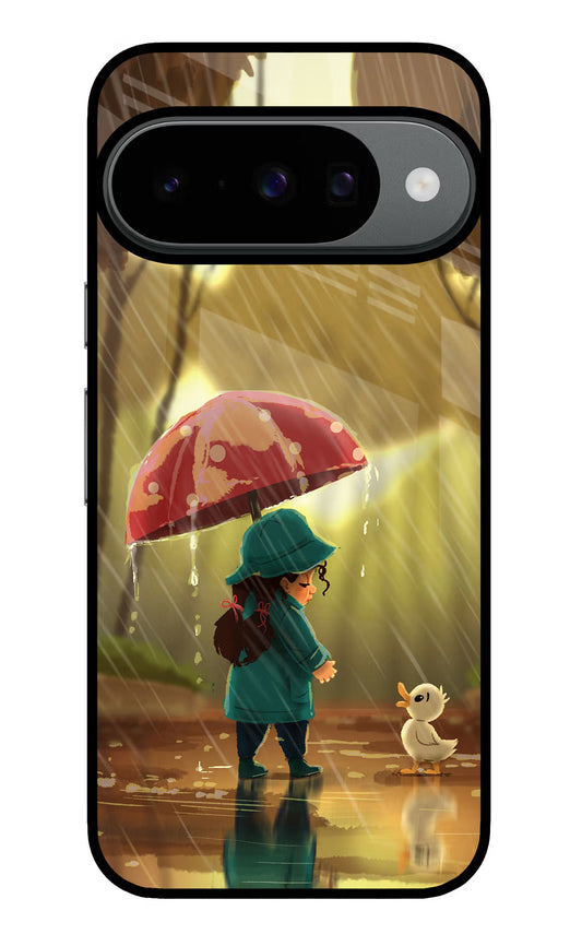 Rainy Day Google Pixel 10 Glass Case