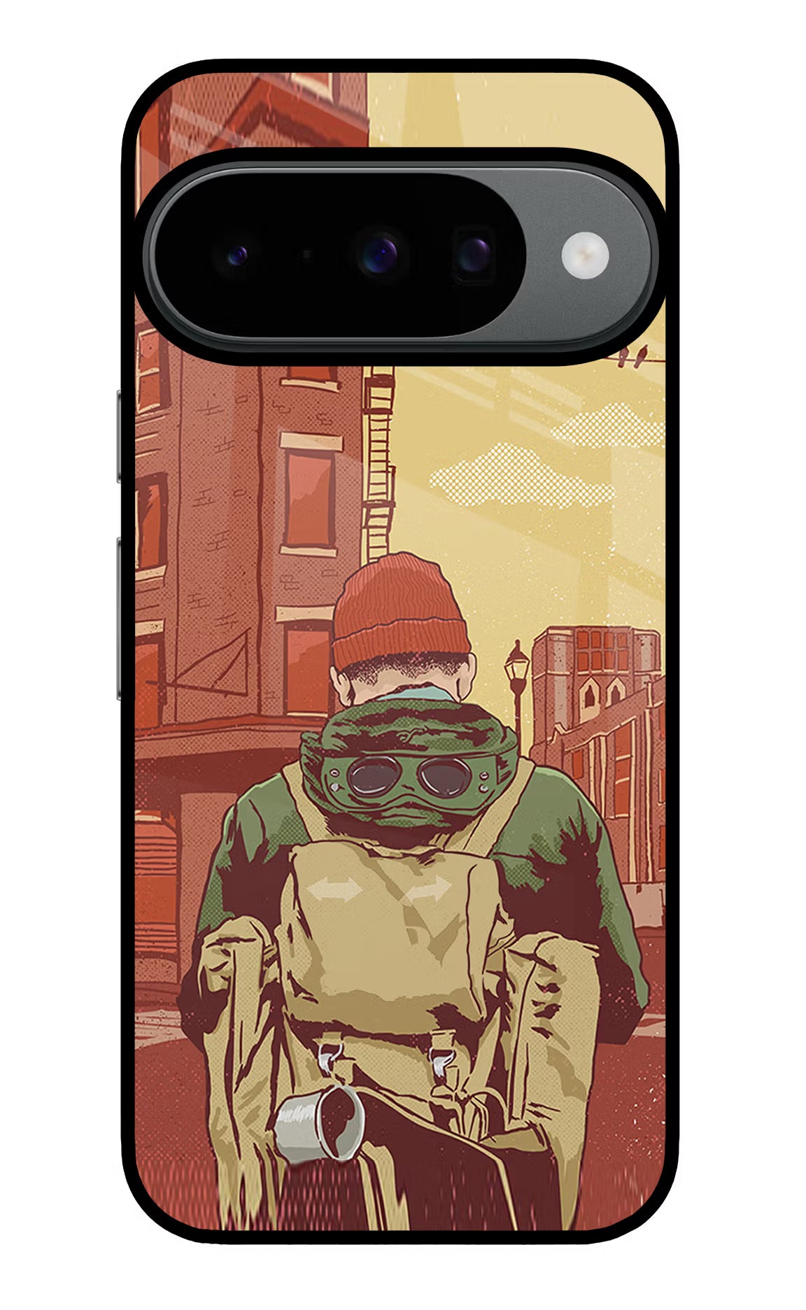 Adventurous Google Pixel 10 Glass Case Back Cover by Casekaro