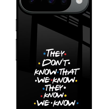 FRIENDS Dialogue Google Pixel 10 Glass Case