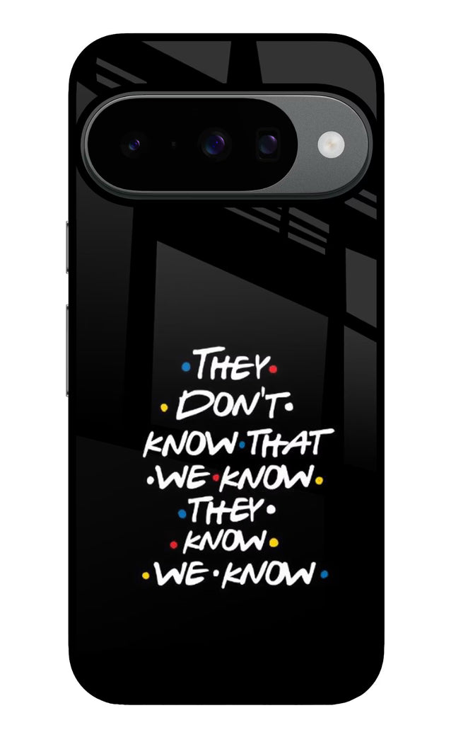 FRIENDS Dialogue Google Pixel 10 Glass Case