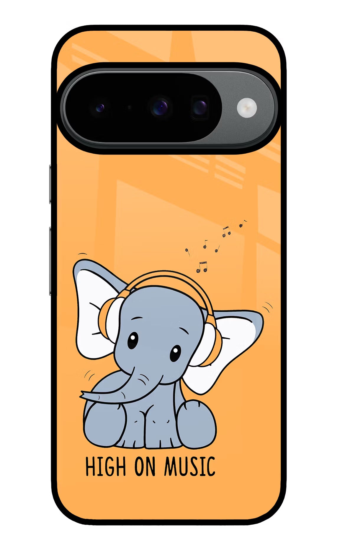 High On Music Google Pixel 10 Glass Case