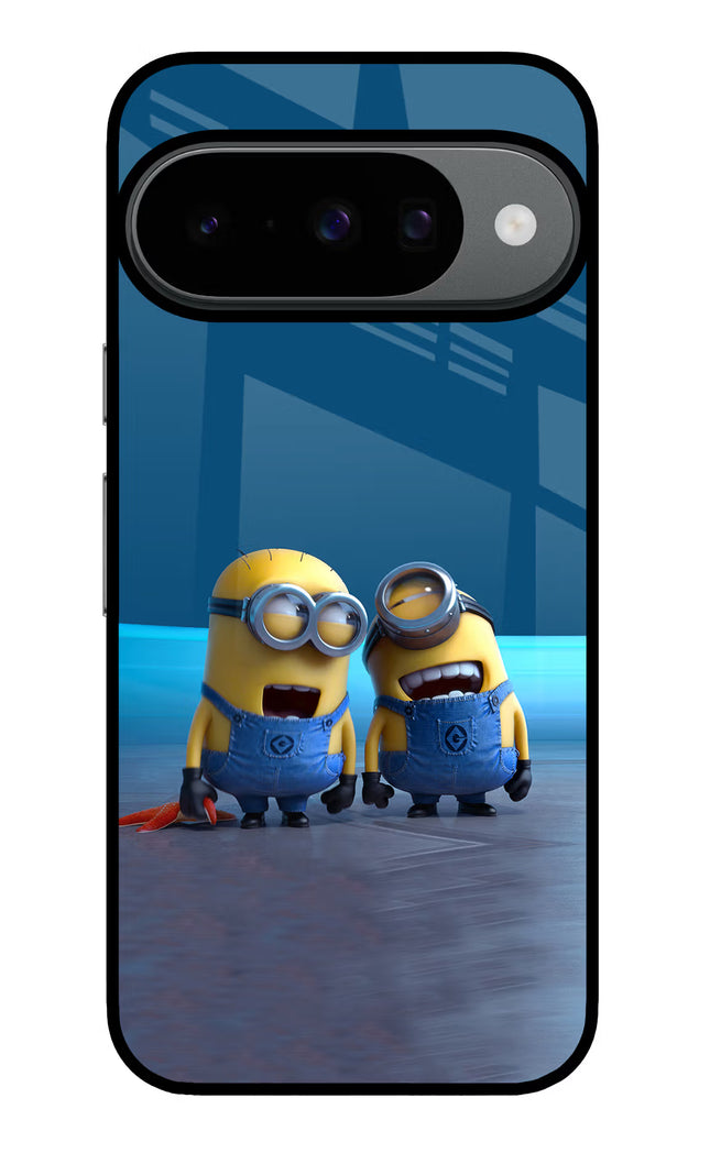 Minion Laughing Google Pixel 10 Glass Case