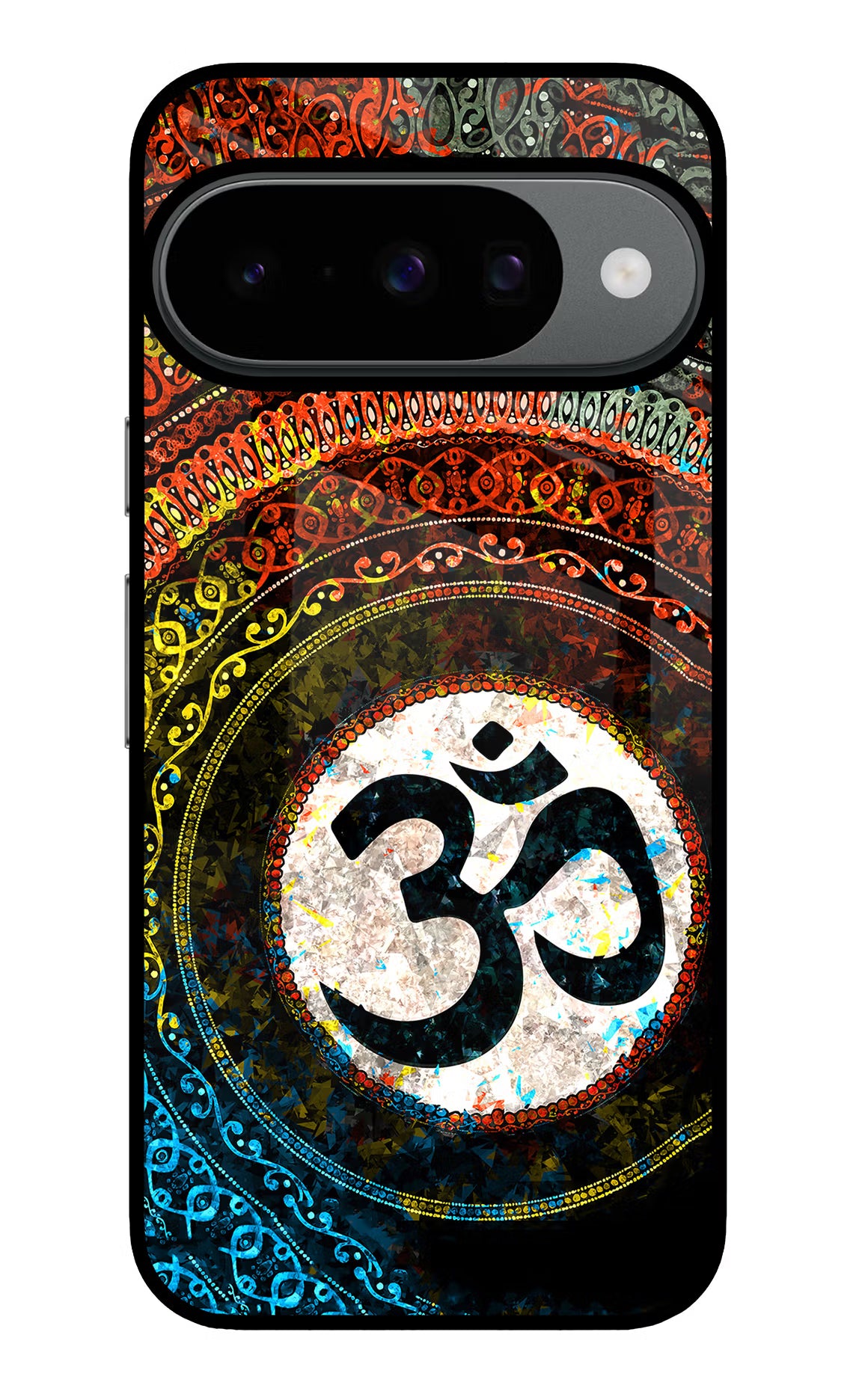 Om Cultural Google Pixel 10 Glass Case Back Cover by Casekaro