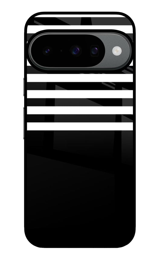 Black and White Print Google Pixel 10 Glass Case