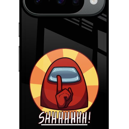 Among Us Shhh! Google Pixel 10 Glass Case