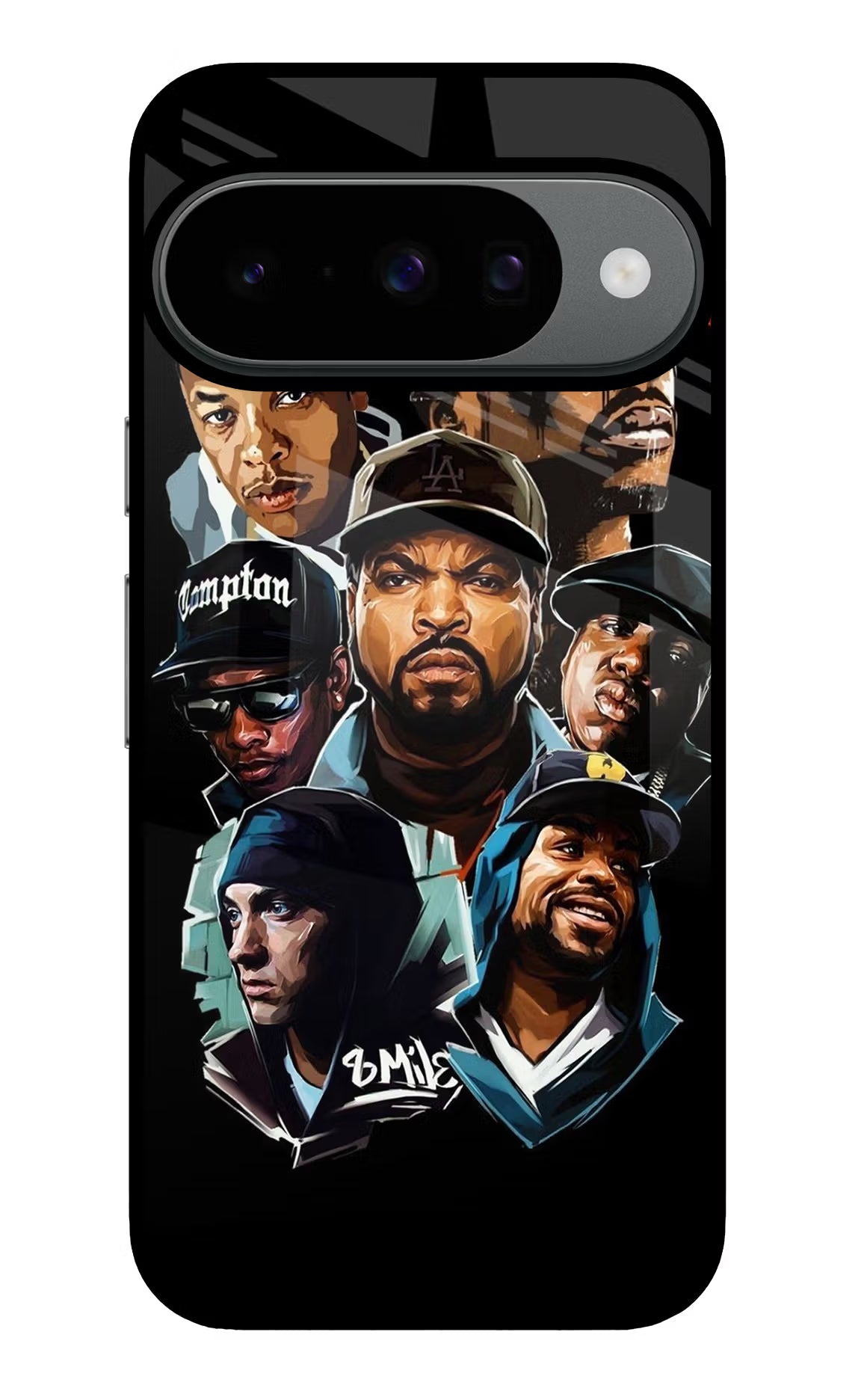 Rappers Google Pixel 10 Glass Case Back Cover by Casekaro