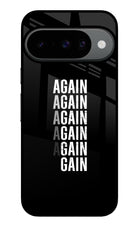 Again Again Gain Google Pixel 10 Glass Case Back Cover by Casekaro