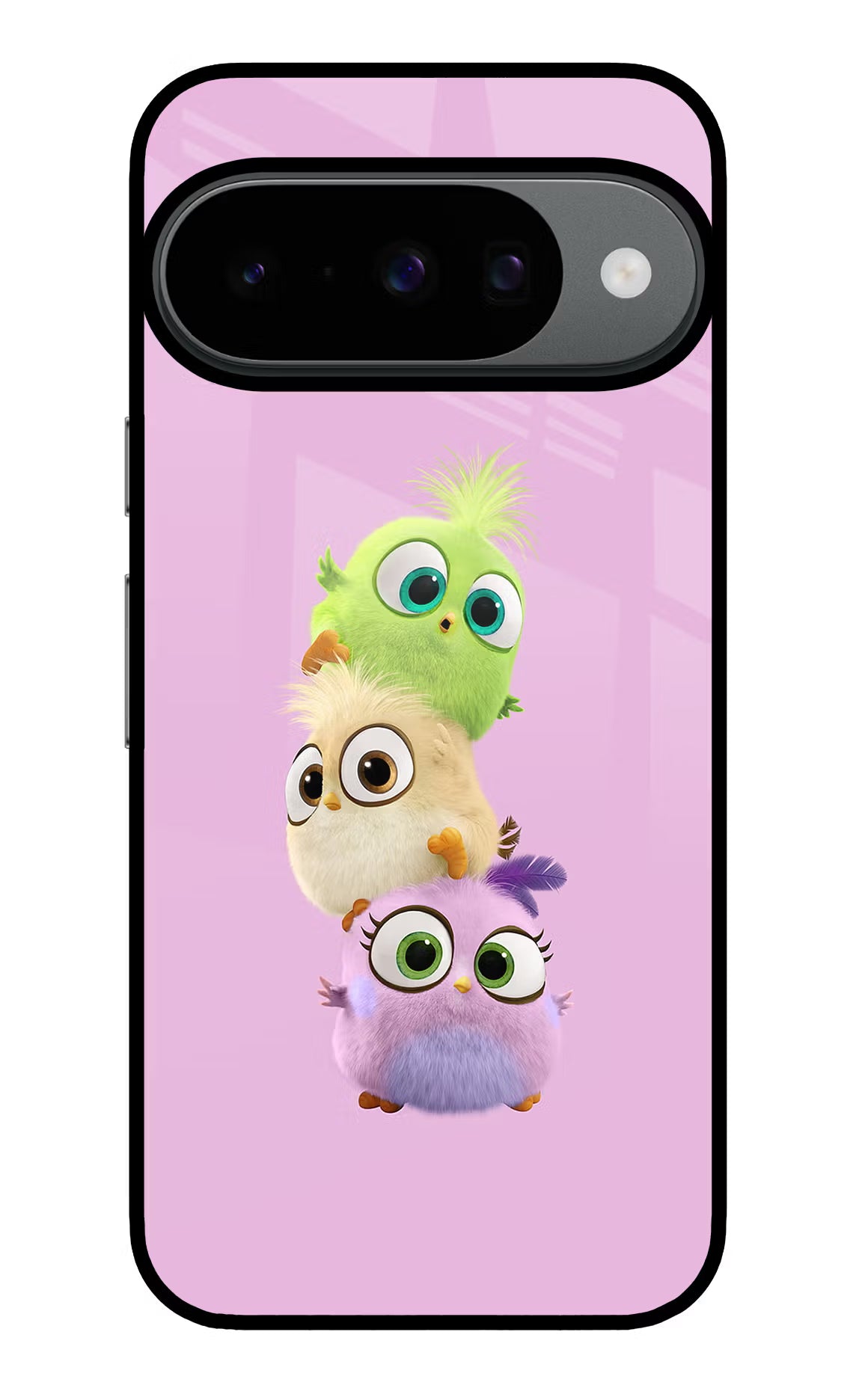 Cute Little Birds Google Pixel 10 Glass Case Back Cover by Casekaro