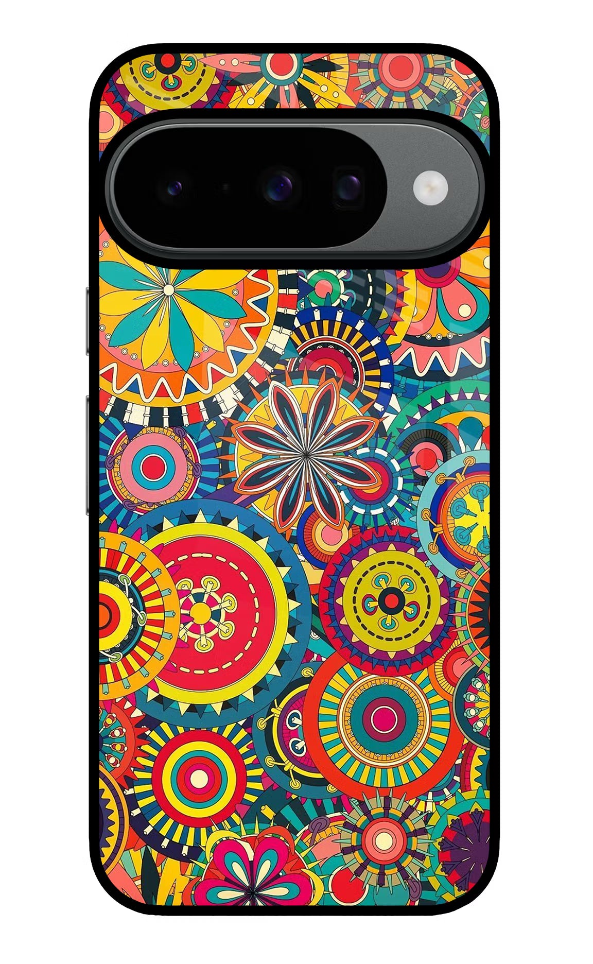 Gol Gol Art Google Pixel 10 Glass Case Back Cover by Casekaro