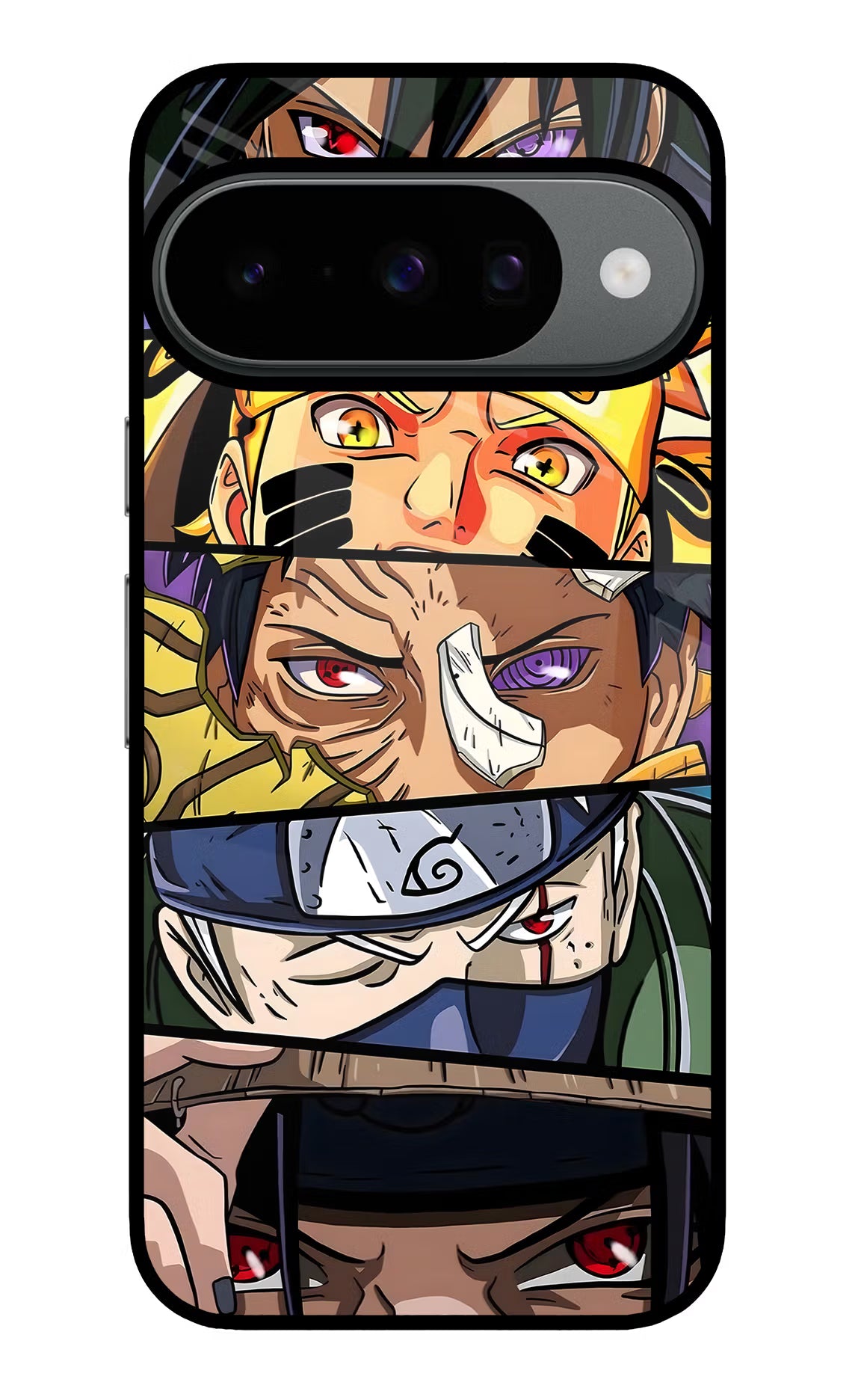 Naruto Character Google Pixel 10 Glass Case Back Cover by Casekaro