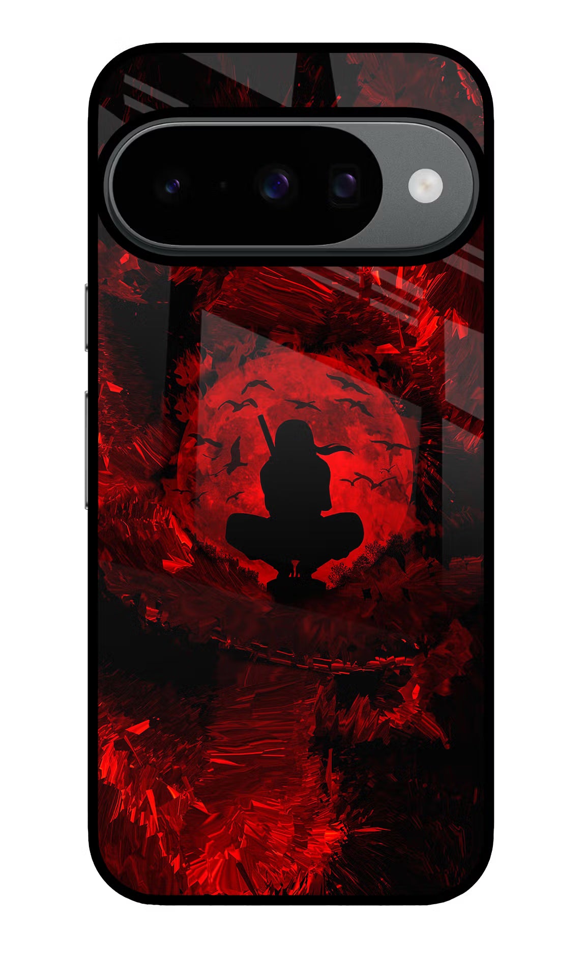 Itachi Uchiha Google Pixel 10 Glass Case Back Cover by Casekaro