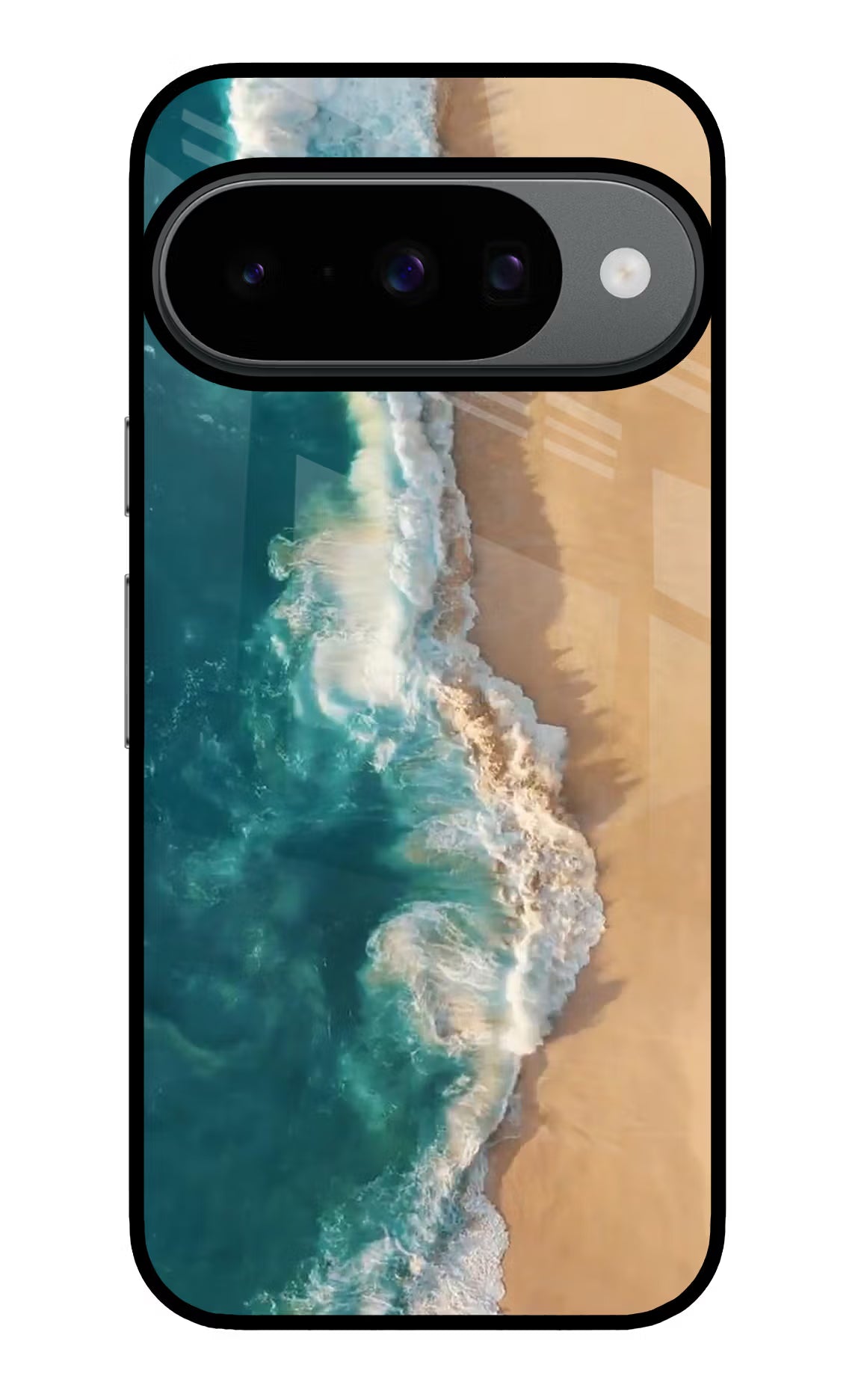 Ocean Beach Google Pixel 10 Glass Case Back Cover by Casekaro