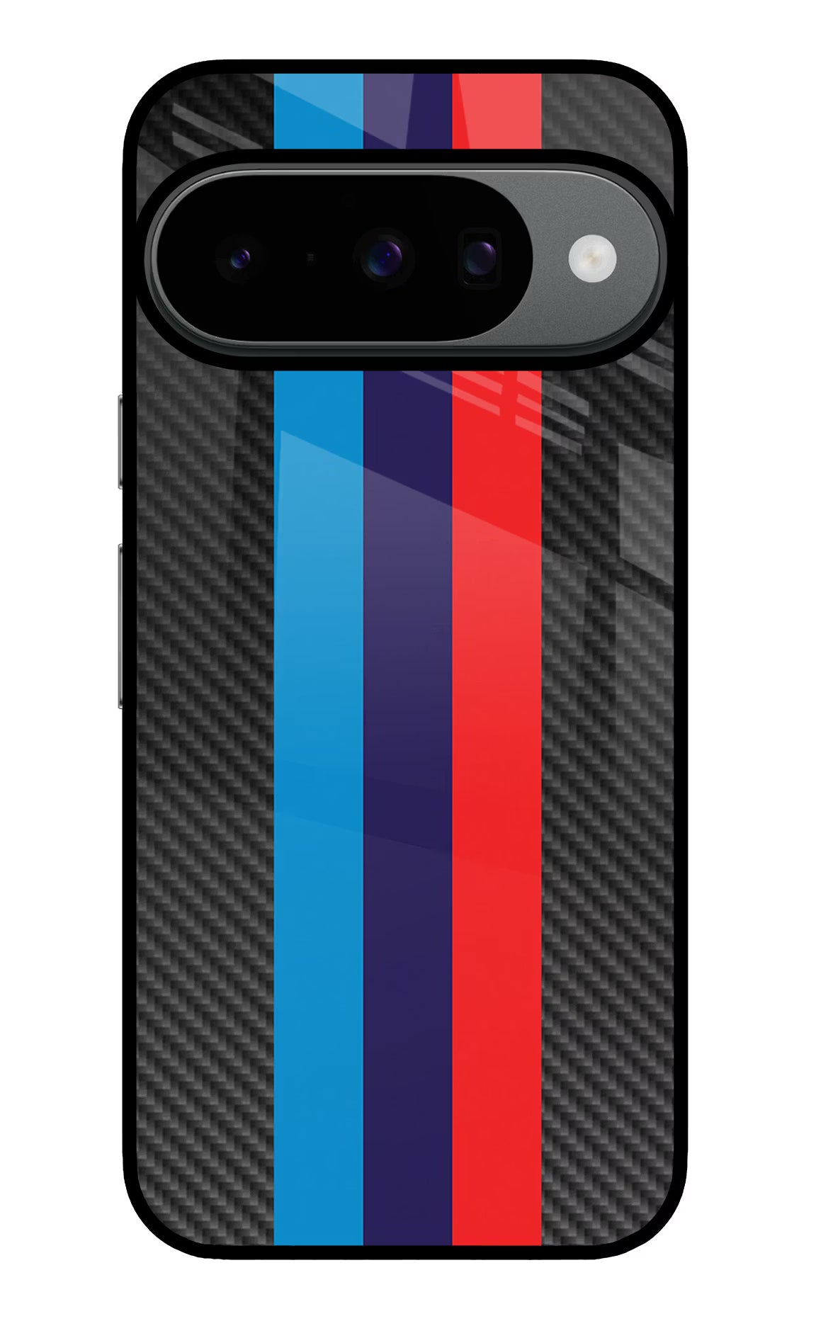 BMW Stripes Pattern Google Pixel 10 Glass Case
