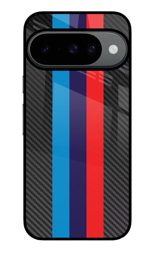 BMW Stripes Pattern Google Pixel 10 Glass Case