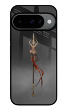 Shiv Trishul Google Pixel 10 Glass Case