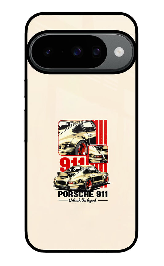 Classic Porsche 911 Google Pixel 10 Glass Case