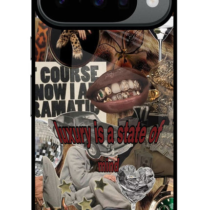 Luxury Google Pixel 10 Glass Case Back Cover by Casekaro