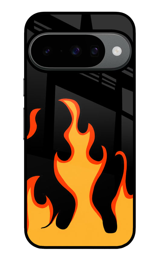 Fired Up – Black Google Pixel 10 Glass Case