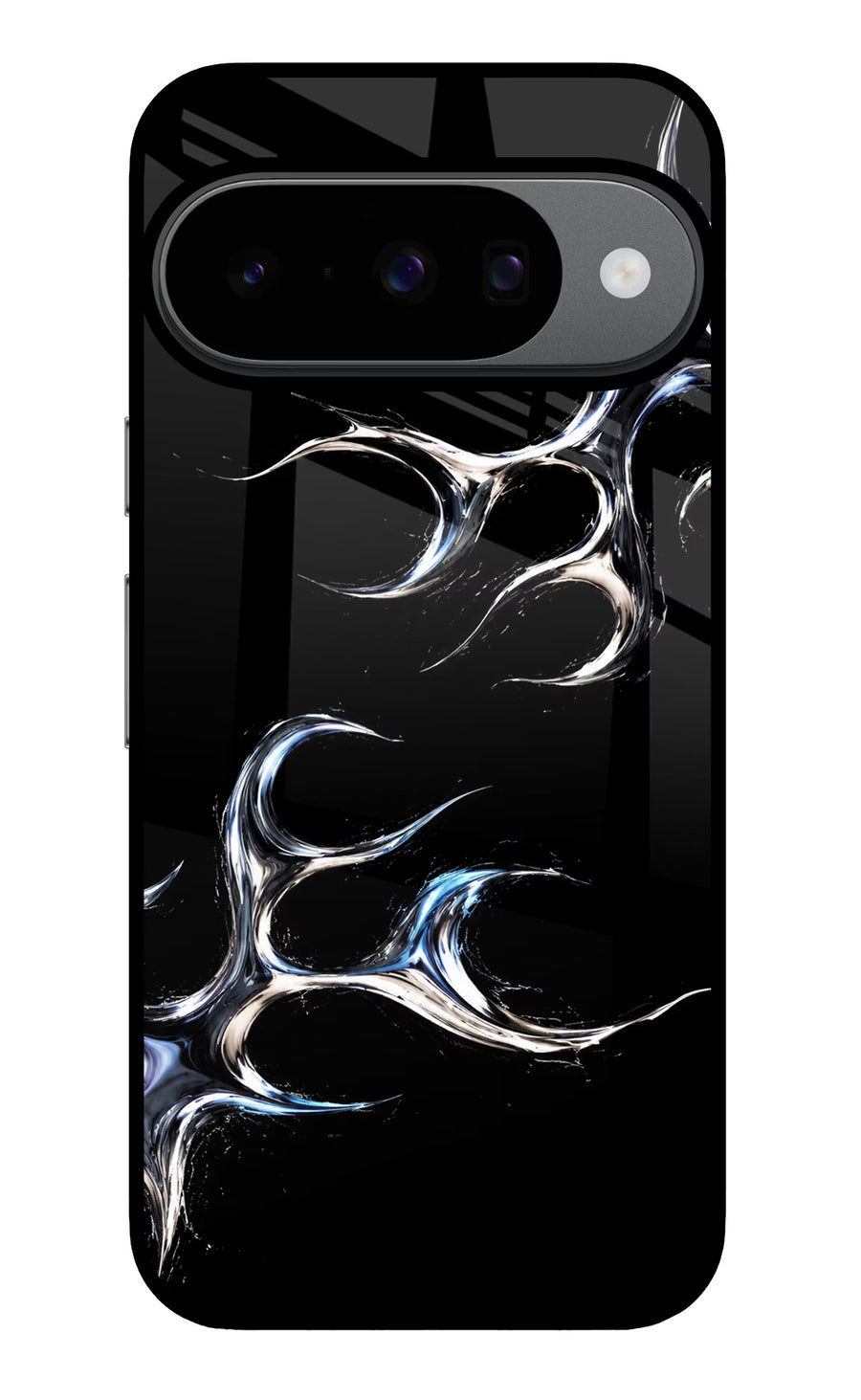 Chrome Tribal Google Pixel 10 Back Cover, Glass case