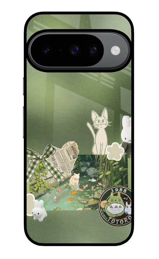 Aesthetic anime Google Pixel 10 Glass Case