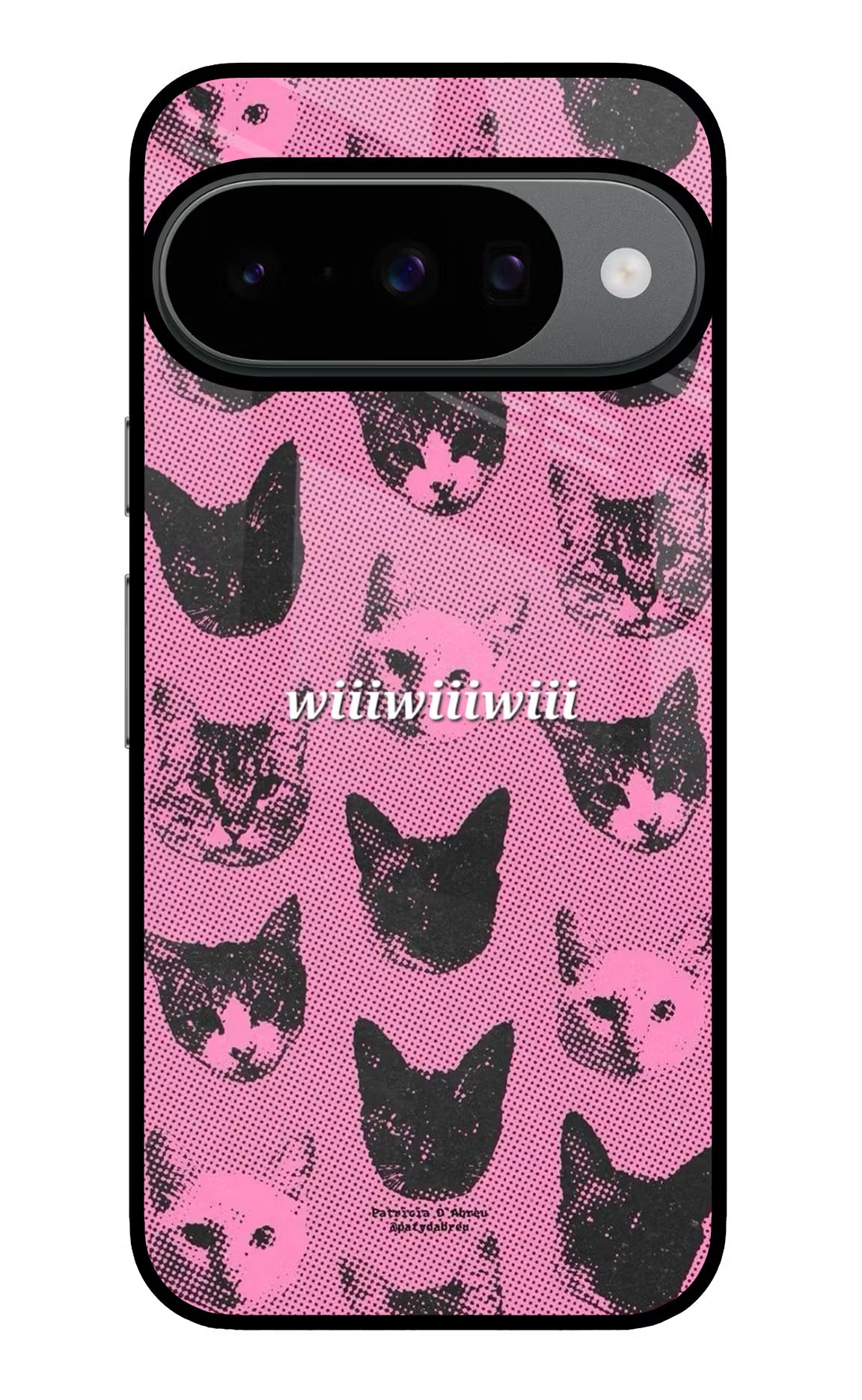 Pink Cats Google Pixel 10 Glass Case Back Cover by Casekaro