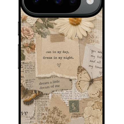 Vintage case Google Pixel 10 Glass Case