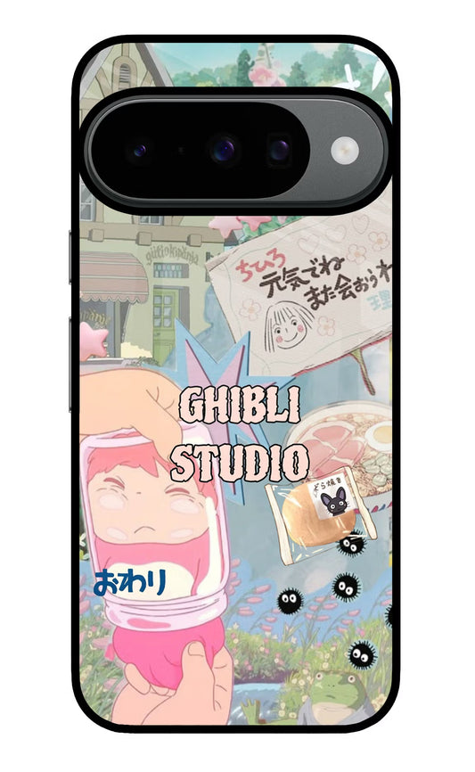 Studio Ghibli Google Pixel 10 Glass Case