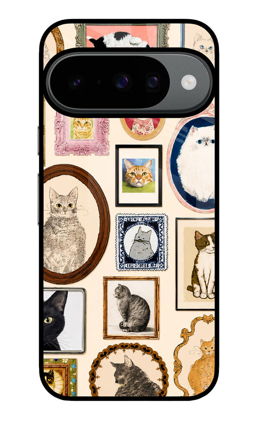 Mirror Cats Google Pixel 10 Glass Case