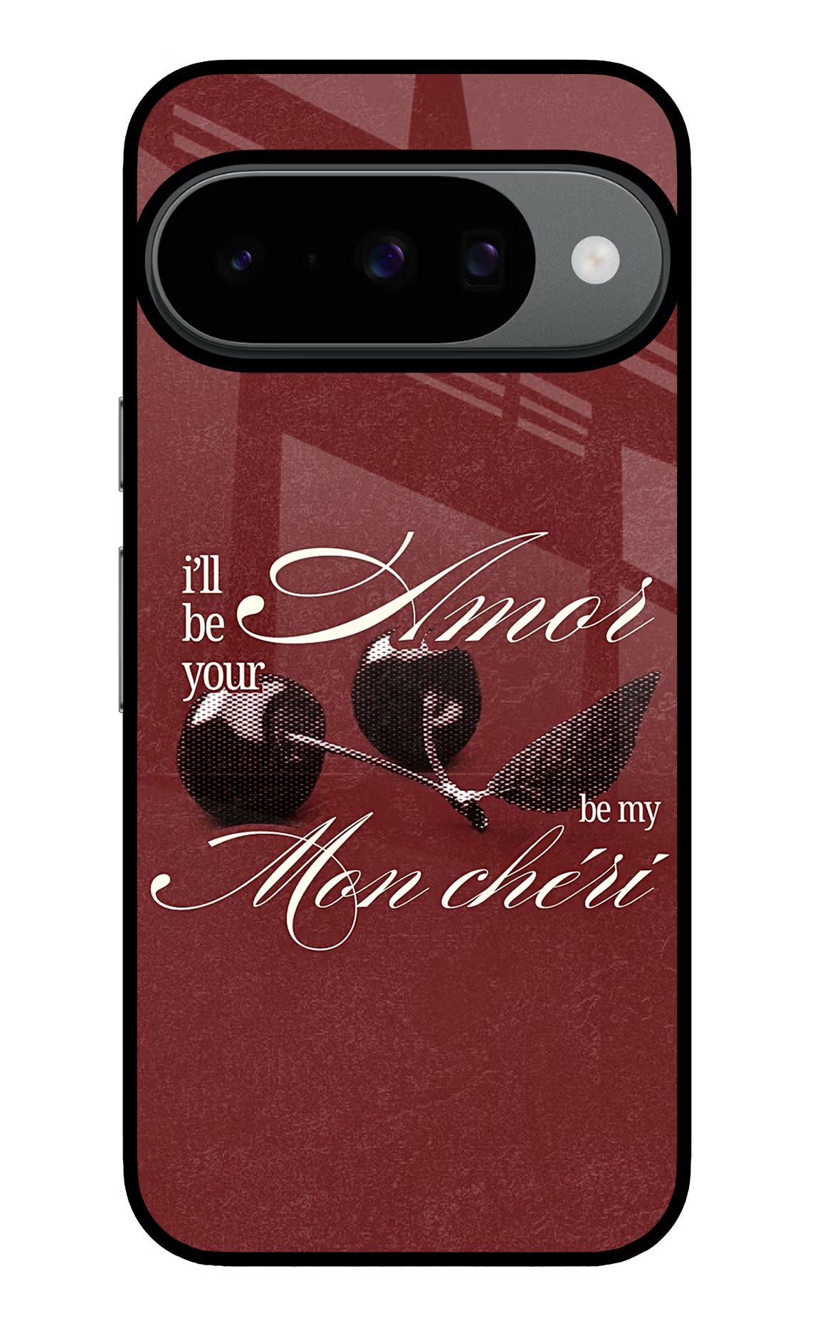 Velvet Cherry Google Pixel 10 Glass Case