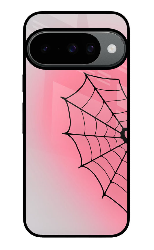 Pink Web Google Pixel 10 Glass Case