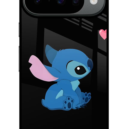 Stitch Crush Google Pixel 10 Glass Case Back Cover by Casekaro