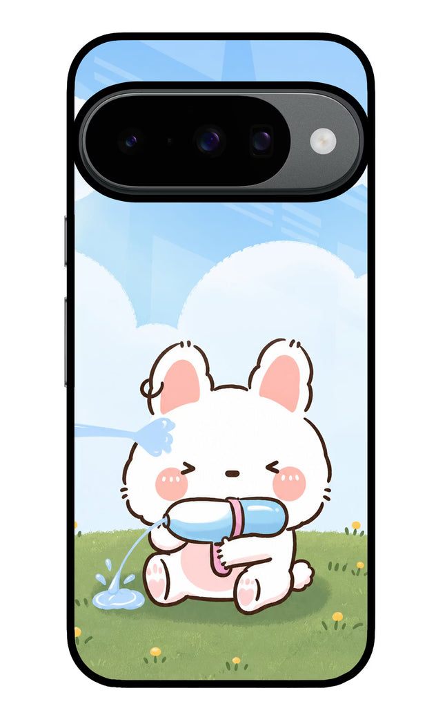Bunny Treat Google Pixel 10 Glass Case