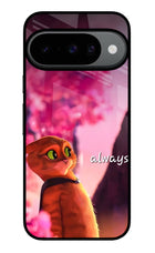 Always Cat Google Pixel 10 Glass Case