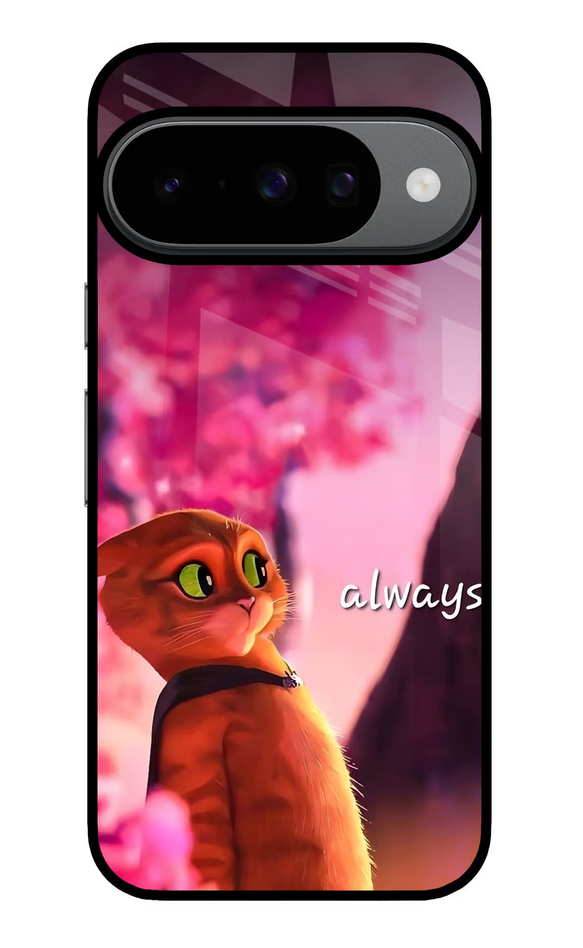 Always Cat Google Pixel 10 Glass Case
