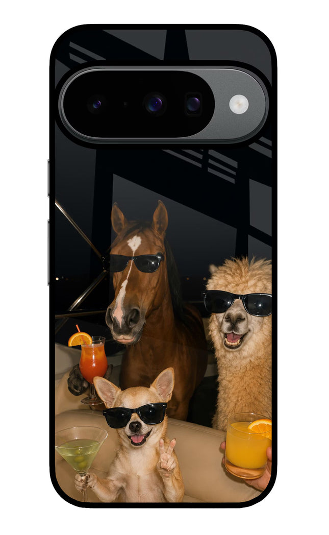 Party Squad Google Pixel 10 Glass Case