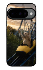 Rollercoaster Dog Google Pixel 10 Glass Case
