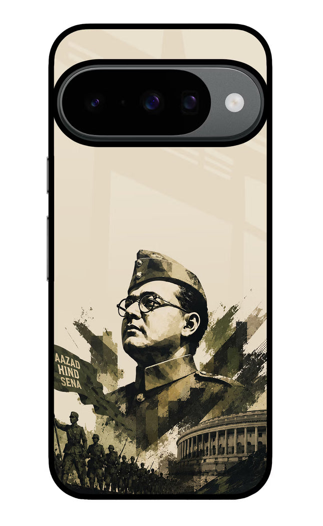 Netaji Rising Google Pixel 10 Glass Case
