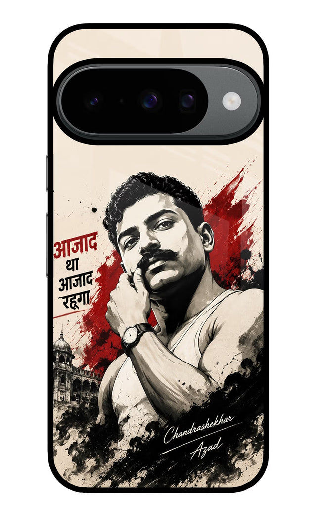 Chandrashekhar Azad Fearless Google Pixel 10 Glass Case